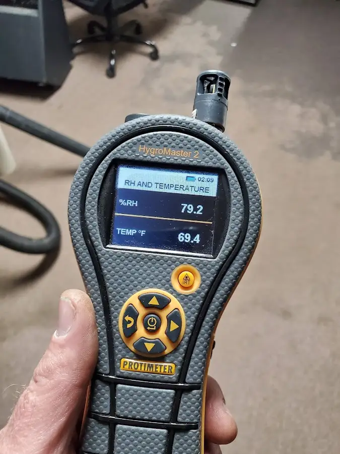 Moisture meter humidity assessment for Fire & Smoke Damage Restoration in South Windsor